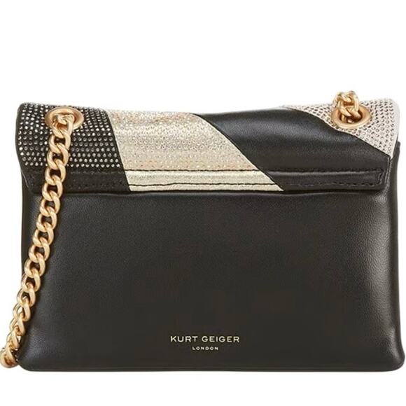 Mini Kensington crossbody bag-black/white - Picture 2 of 4